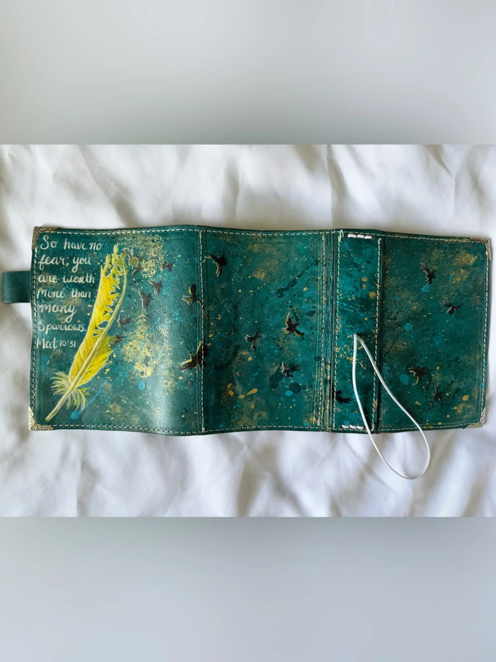 Unique one of a kind travelers notebook A6 or pocket size